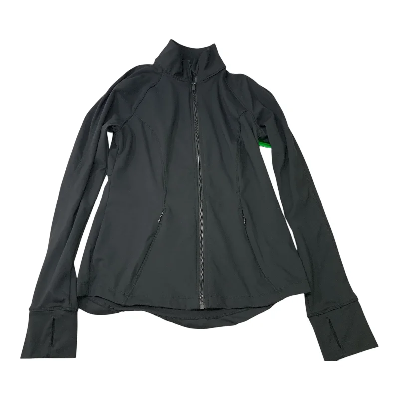 Athletic Jacket By 90 Degrees By Reflex In Black, Size: M Satin Jacket Silk Jacket Chiffon Jacket Athletic Jacket By 90 Degrees By Reflex In Black, Size: M Satin Jacket Silk Jacket Chiffon Jacket