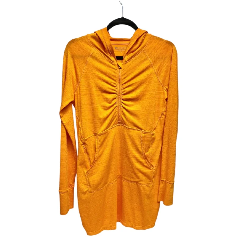 Athletic Jacket By Athleta In Orange, Size: S Mesh Jacket Canvas Jacket Denim Jacket