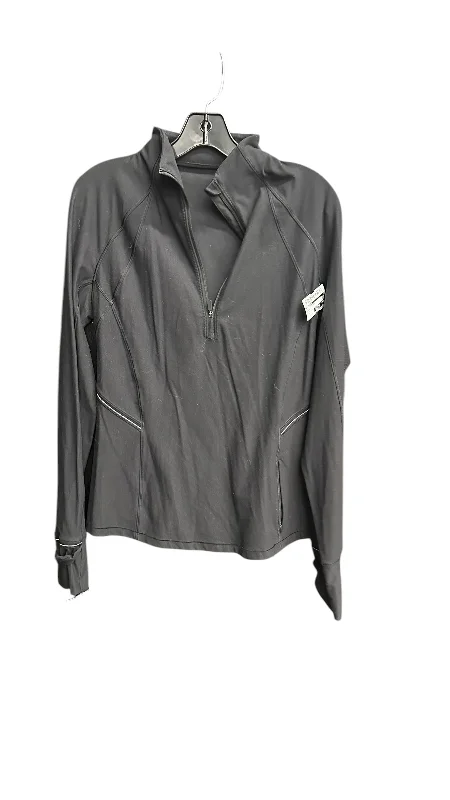 Athletic Jacket By Lululemon In Black, Size: M Front Pockets Side Pockets Patch Pockets