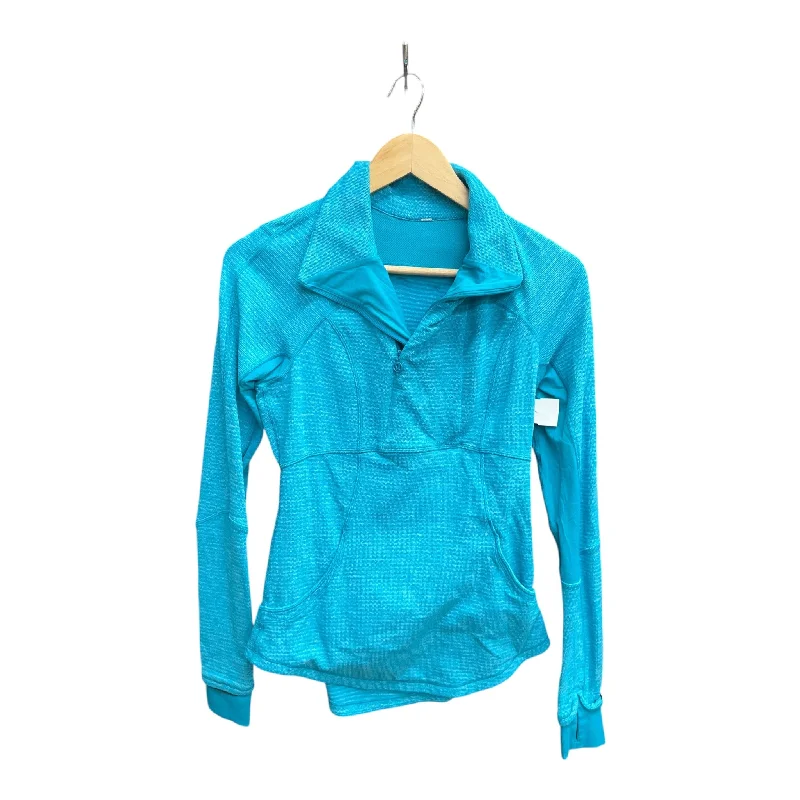 Athletic Jacket By Lululemon In Blue, Size: 6 Anorak Shell Jacket Lightweight Jacket Athletic Jacket By Lululemon In Blue, Size: 6 Anorak Shell Jacket Lightweight Jacket