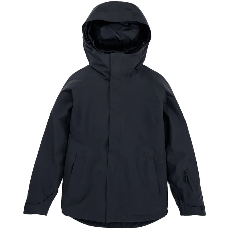 Burton Women's Powline GORE‑TEX 2L Insulated Jacket 2024 Zippered Front Buttoned Front Snap Front