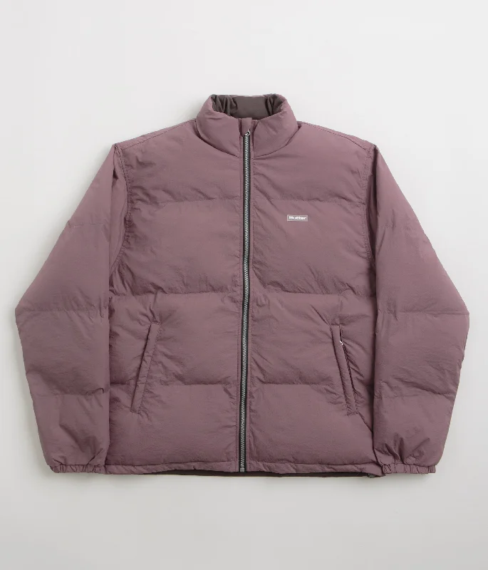 Butter Goods Endure Puffer Jacket - Dusk Rayon Jacket Velvet Jacket Corduroy Jacket
