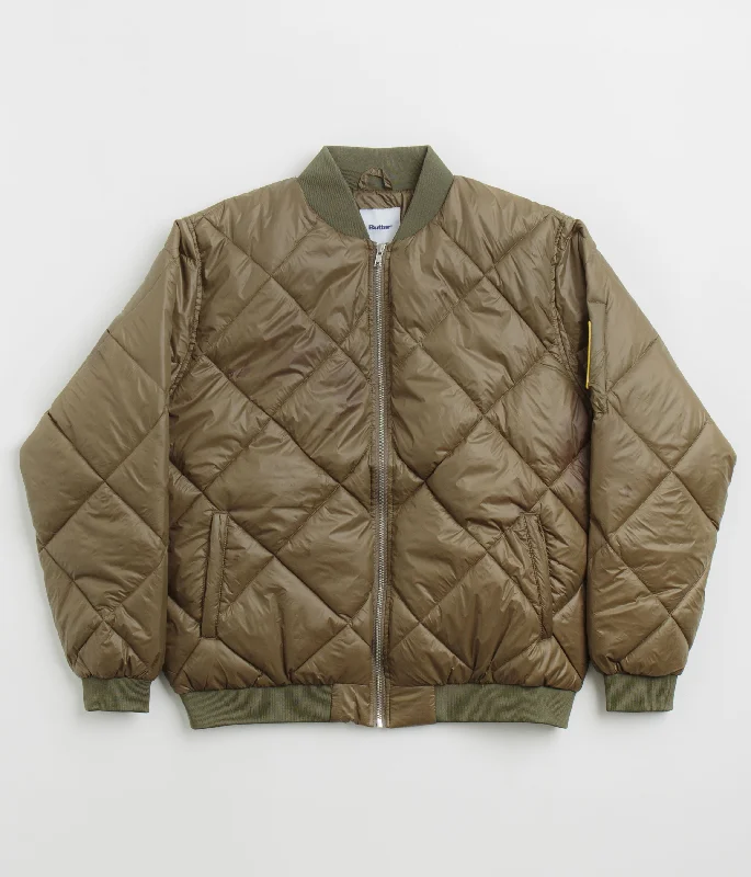 Butter Goods Temperature Bomber Jacket - Army Jacket Blazer Coat