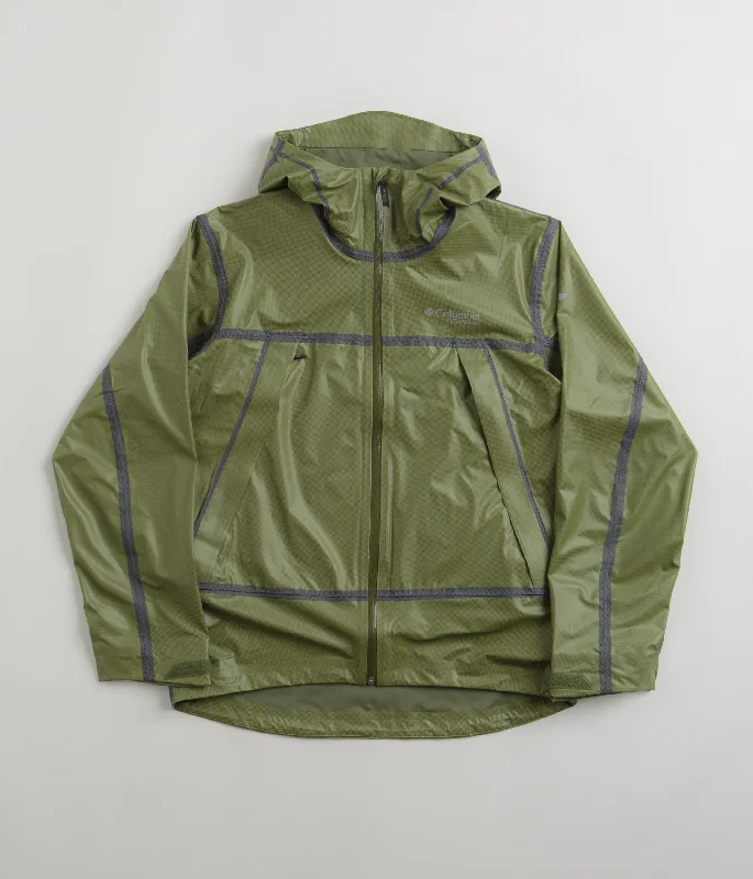 Columbia OutDry Extreme Wyldwood Shell Jacket - Canteen Wool Jacket Cashmere Jacket Tweed Jacket