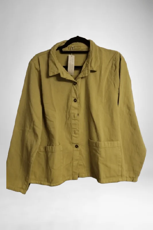 Cotton Canvas Shirt Jacket Satin Jacket Silk Jacket Chiffon Jacket