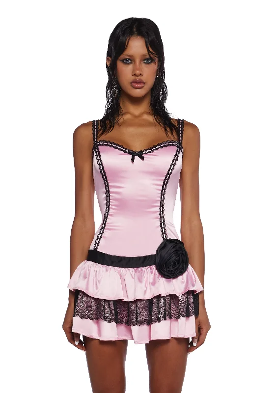 Dreamy Night Mini Dress Casual V-Neck Mini Dress