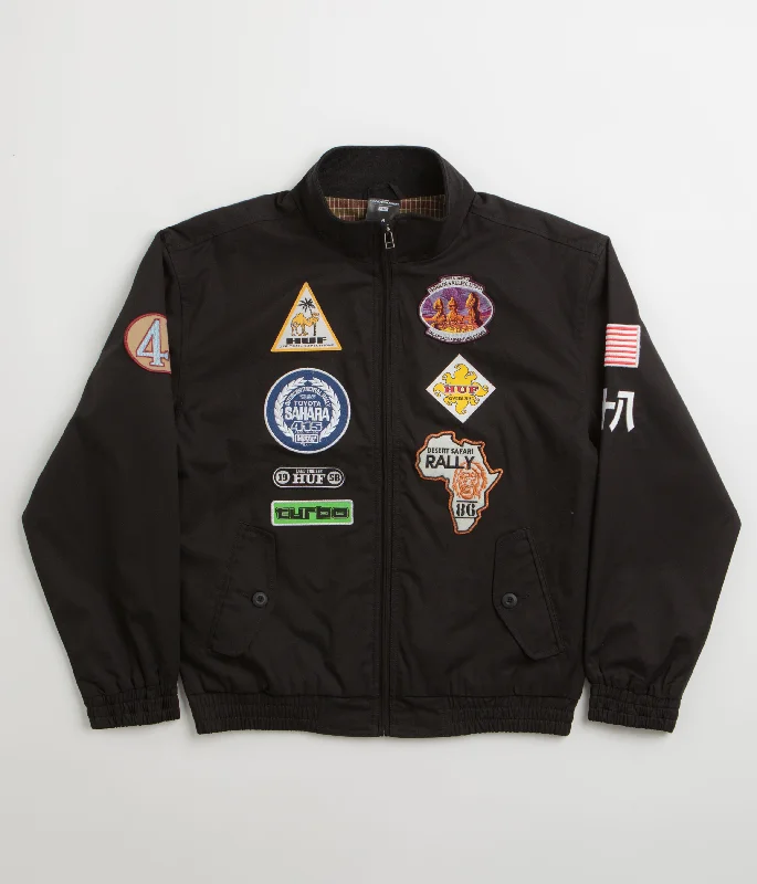 HUF x Toyota Overland Touring Jacket - Black Mesh Jacket Canvas Jacket Denim Jacket