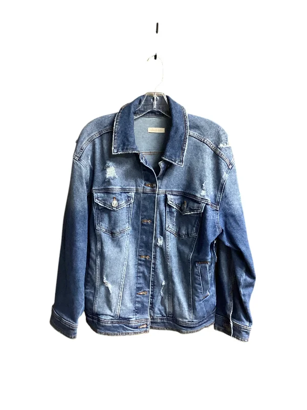 Jacket Denim By Altard State In Blue Denim, Size: L Fitted Jacket Loose Jacket Oversized Jacket Jacket Denim By Altard State In Blue Denim, Size: L Fitted Jacket Loose Jacket Oversized Jacket