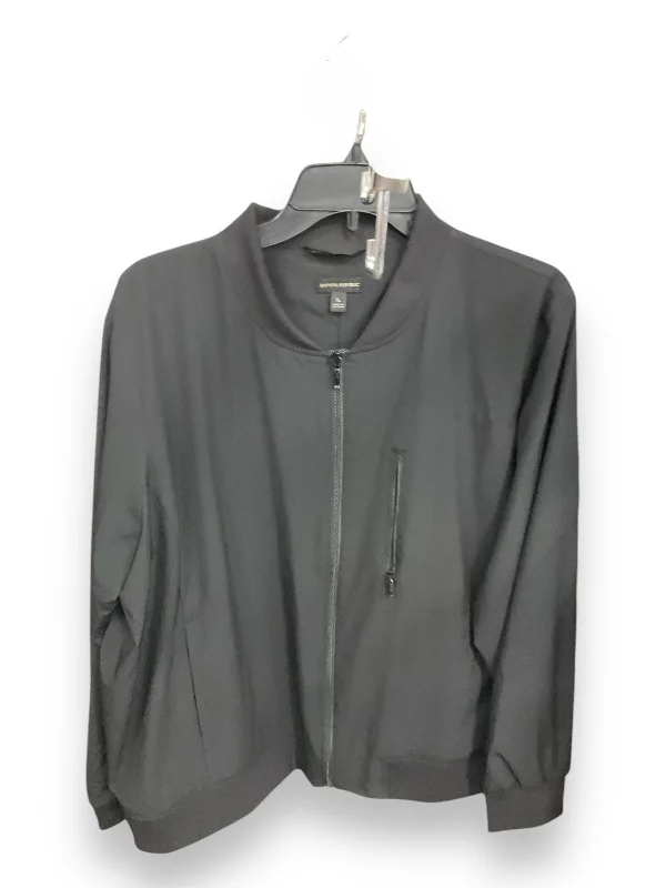 Jacket Other By Banana Republic In Black, Size: Xl Nylon Jacket Polyester Jacket Spandex Jacket