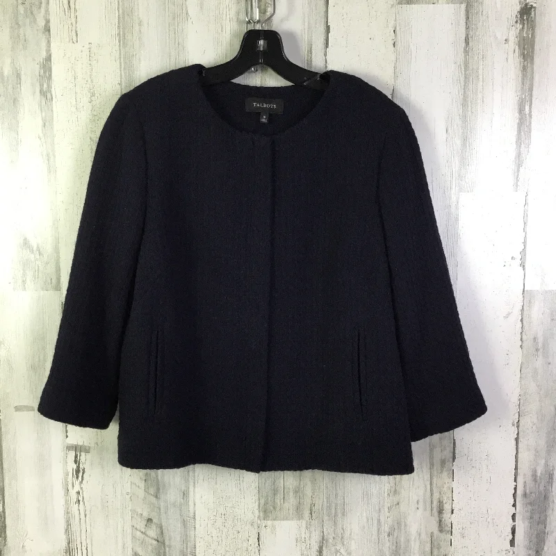 Jacket Other By Talbots In Navy, Size: M Herringbone Jacket Checkered Jacket Solid Jacket Jacket Other By Talbots In Navy, Size: M Herringbone Jacket Checkered Jacket Solid Jacket