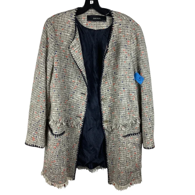 Jacket Other By Zara In Multi-colored, Size: L Notch Collar Jacket Peter Pan Collar Jacket Cowl Neck Jacket Jacket Other By Zara In Multi-colored, Size: L Notch Collar Jacket Peter Pan Collar Jacket Cowl Neck Jacket