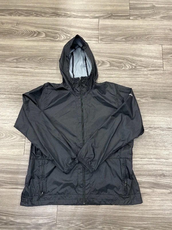 Jacket Windbreaker By Columbia In Black, Size: 1x Mesh Jacket Canvas Jacket Denim Jacket