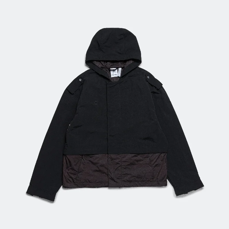 Nylon Jacket x Wales Bonner - Black Striped Jacket Polka Dot Jacket Floral Jacket