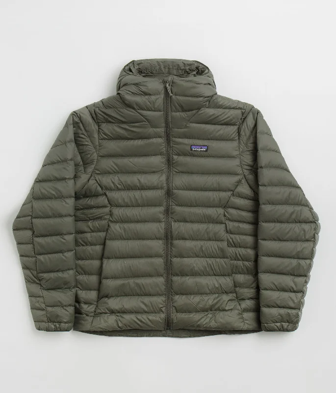 Patagonia Down Sweater Hooded Jacket (NetPlus®) - Pine Needle Green Trench Coat Raincoat Waterproof Jacket Patagonia Down Sweater Hooded Jacket (NetPlus®) - Pine Needle Green Trench Coat Raincoat Waterproof Jacket