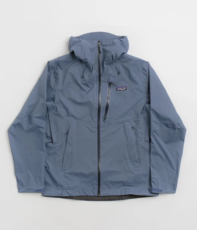 Patagonia Granite Crest Rain Jacket - Utility Blue Rayon Jacket Velvet Jacket Corduroy Jacket
