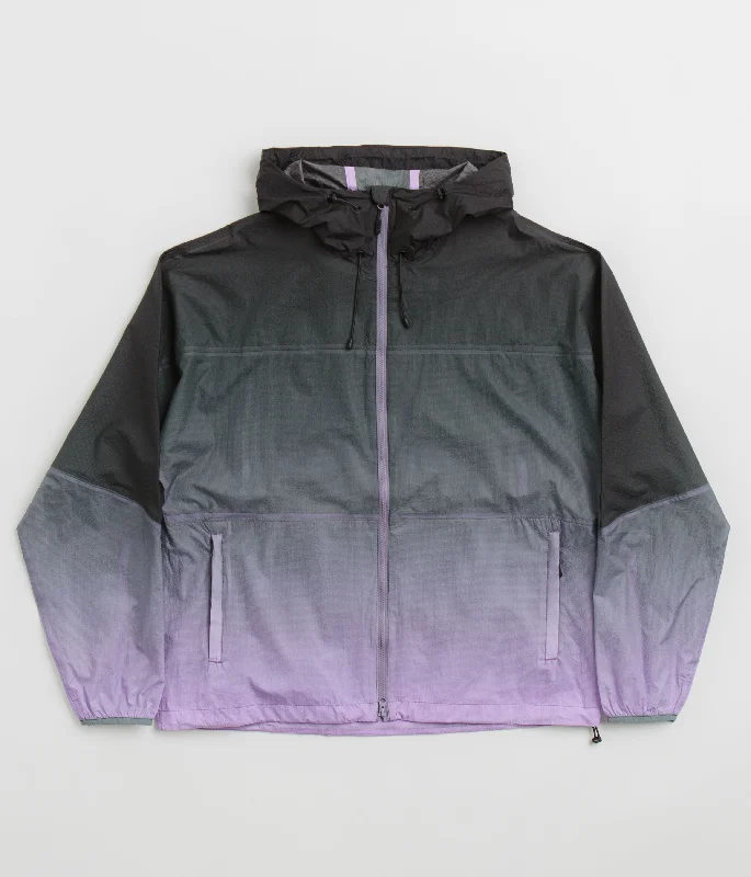 Purple Mountain Observatory Breeze Ripstop Ombre Jacket - Purple V-Neck Jacket Boat Neck Jacket Square Neck Jacket