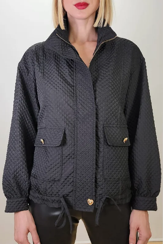 T1821B SWEATER / JACKET (MEDIUM ONLY) Trench Coat Raincoat Waterproof Jacket