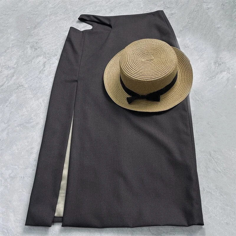 Skirt Charcoal Black