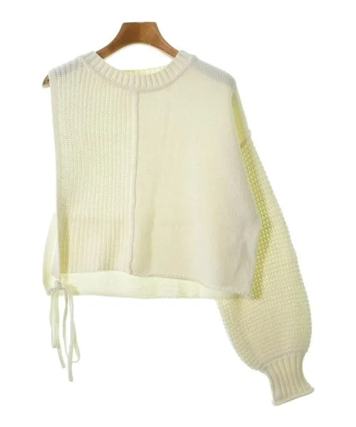 SLOBE citron Sweaters Spandex Blend Rayon Blend Denim Blend