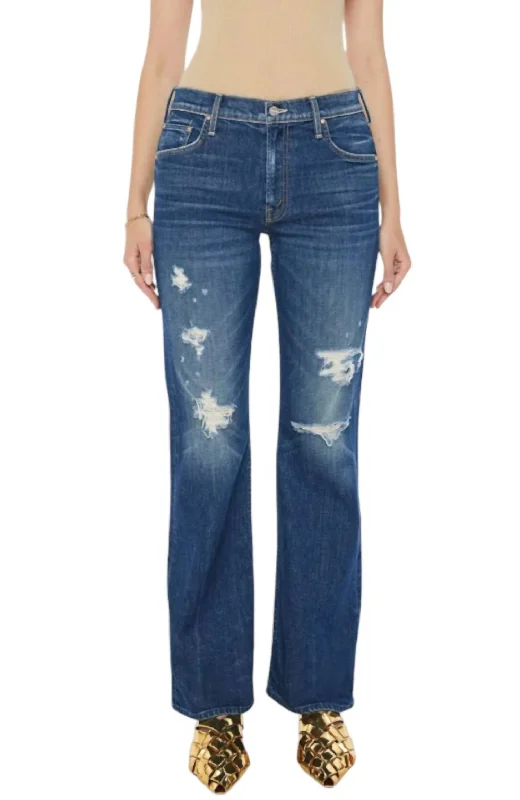 Bookie Sneak Jeans In Ijbol Comfortable Distressed Straight-Leg Jeans