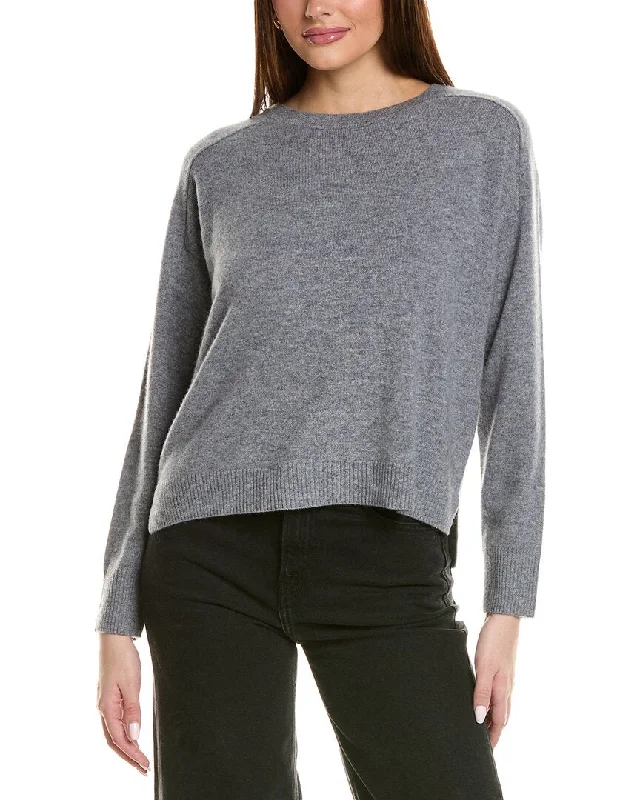 Design History Crewneck Cashmere Sweater Stretchy Elastic Breathable