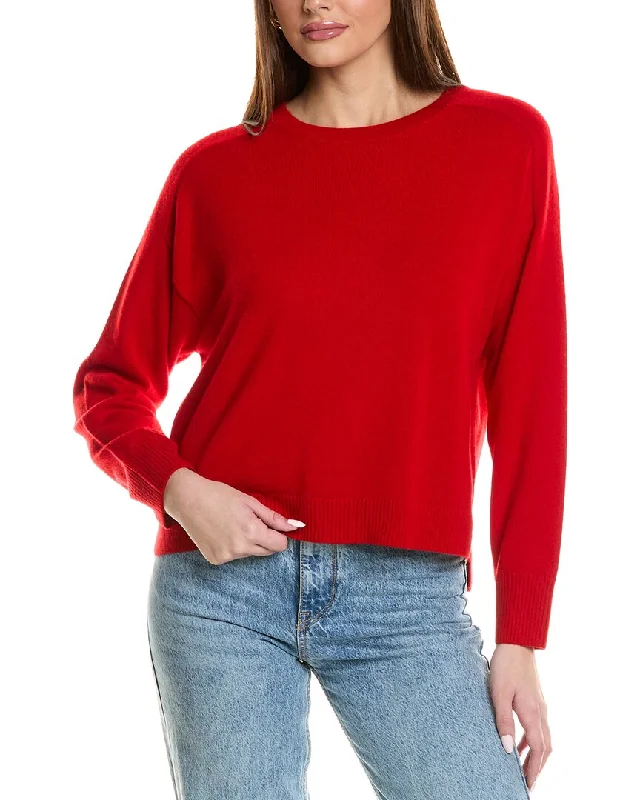 Design History Crewneck Cashmere Sweater Zippered Front Buttoned Front Snap Front