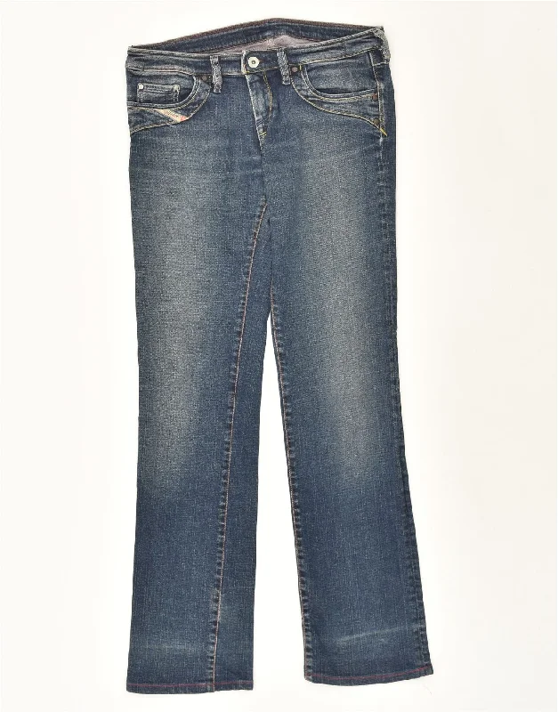 DIESEL Womens Vintage Bootcut Jeans W32 L32 Blue Cotton Chic Vintage-Inspired Denim Jeans DIESEL Womens Vintage Bootcut Jeans W32 L32 Blue Cotton Chic Vintage-Inspired Denim Jeans