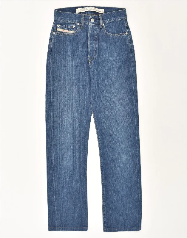 DIESEL Womens Vintage Straight Jeans W26 L30 Blue Cotton Cozy Tencel Blend Denim Jeans DIESEL Womens Vintage Straight Jeans W26 L30 Blue Cotton Cozy Tencel Blend Denim Jeans