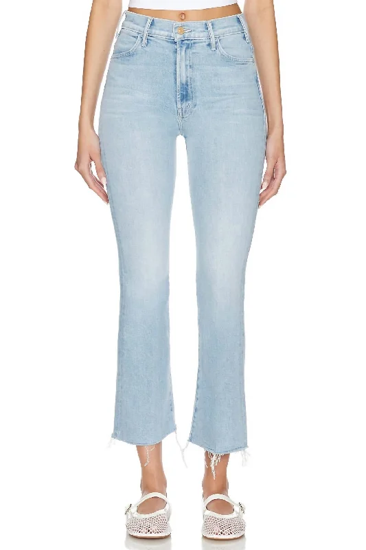 Hustler Ankle Fray Jean In Lost Art Comfortable Zip-Fly Denim Jeans