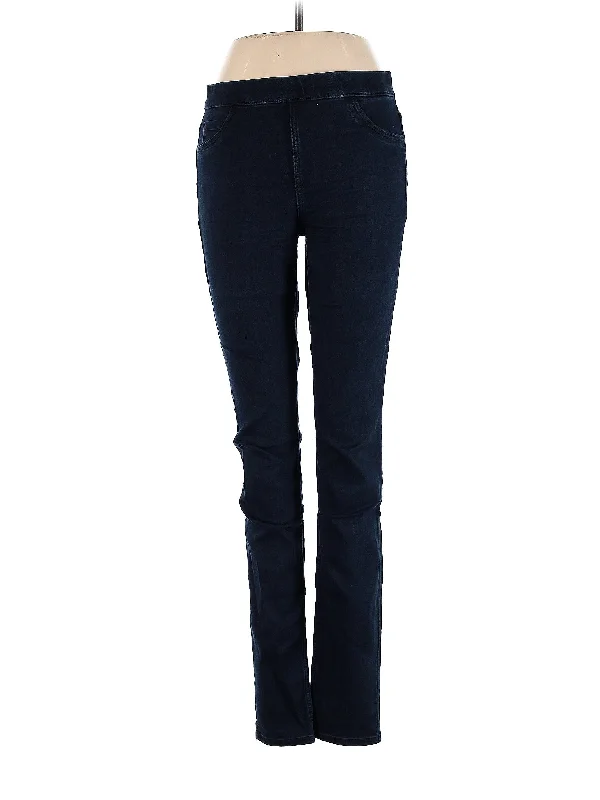 Jeans Comfortable Drawstring Waist Jeans