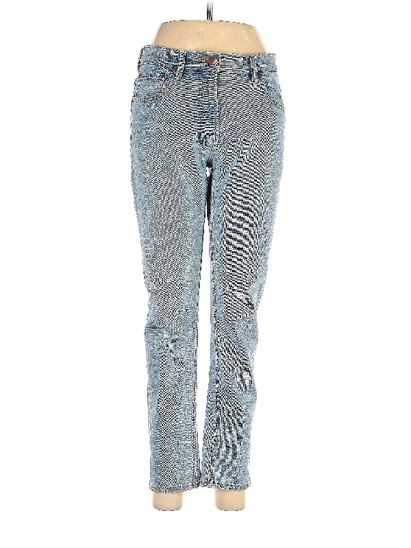 Jeans Comfortable Folded Hem Jeans