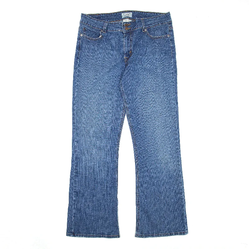 LEVI'S 526 Jeans Blue Denim Slim Bootcut Womens W32 L30 Comfortable Zip-Up Skinny Jeans