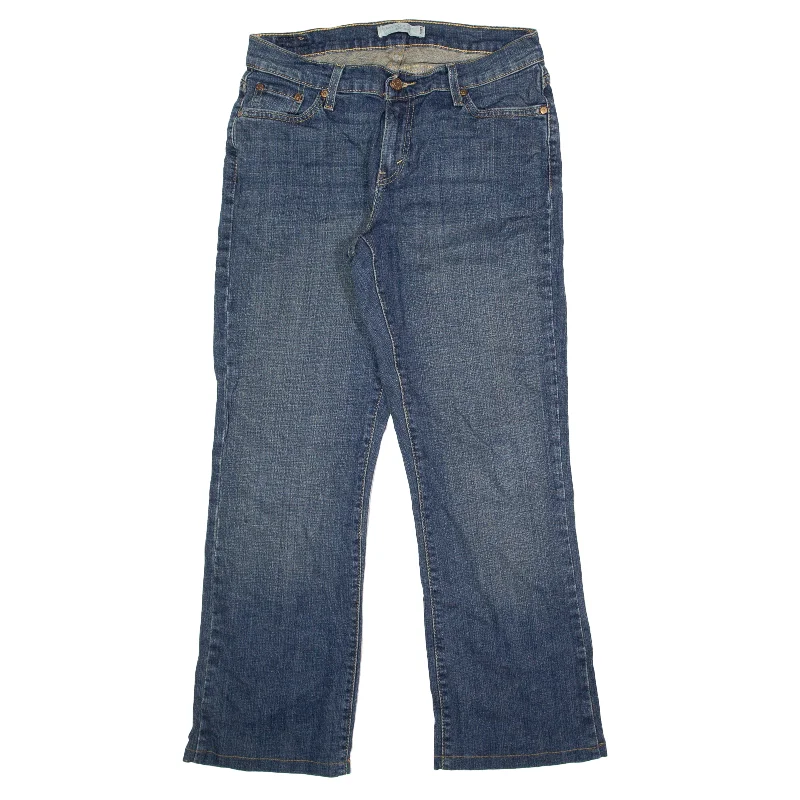 LEVI'S 529 Curvy Jeans Blue Denim Regular Bootcut Womens W30 L28 Cozy Relaxed Fit Jeans LEVI'S 529 Curvy Jeans Blue Denim Regular Bootcut Womens W30 L28 Cozy Relaxed Fit Jeans