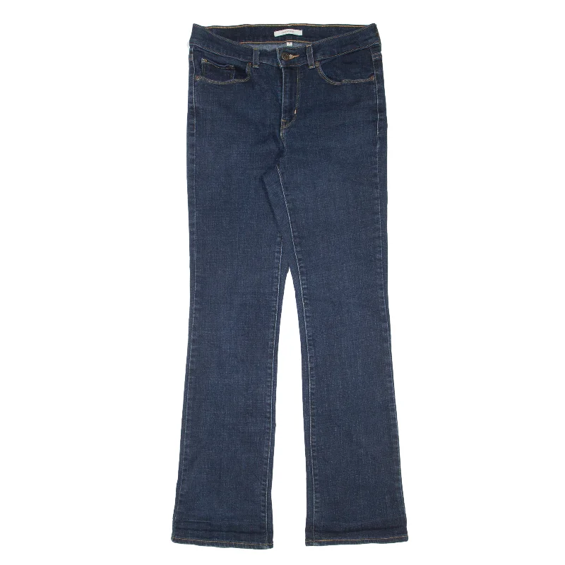 LEVI'S Jeans Blue Denim Classic Bootcut Womens W27 L32 Fashionable Relaxed Fit Denim