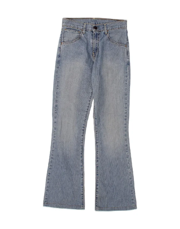 LEVI'S Womens Bootcut Jeans W26 L29  Blue Cotton Casual Skinny Fit Jeans
