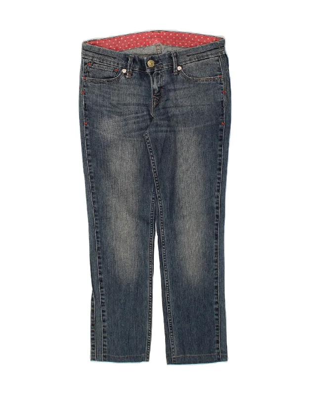 LEVI'S Womens Slim Jeans W29 L27  Blue Cotton Casual Loose Fit Jeans