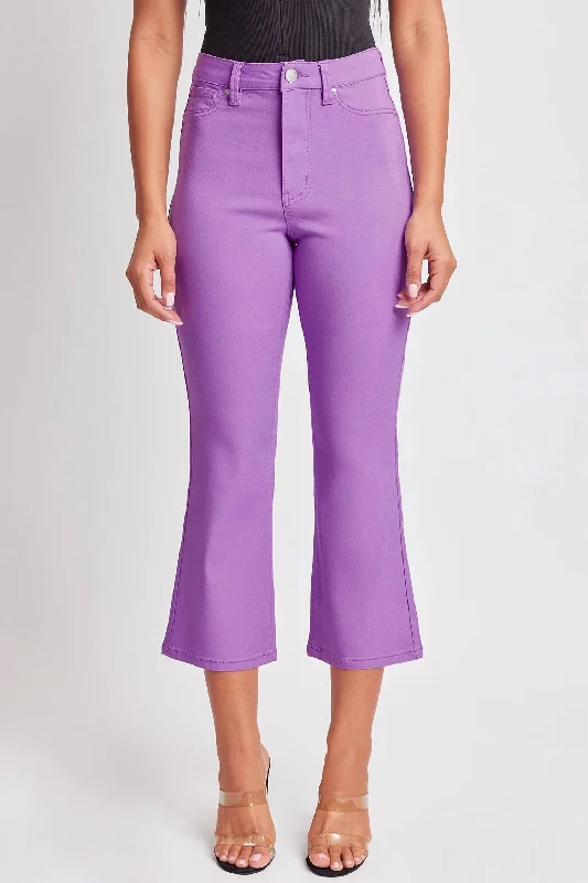 Missy High-Rise Hyperstretch Wide Leg Jeans In Hydrangea Cozy Wide-Legged Jeans