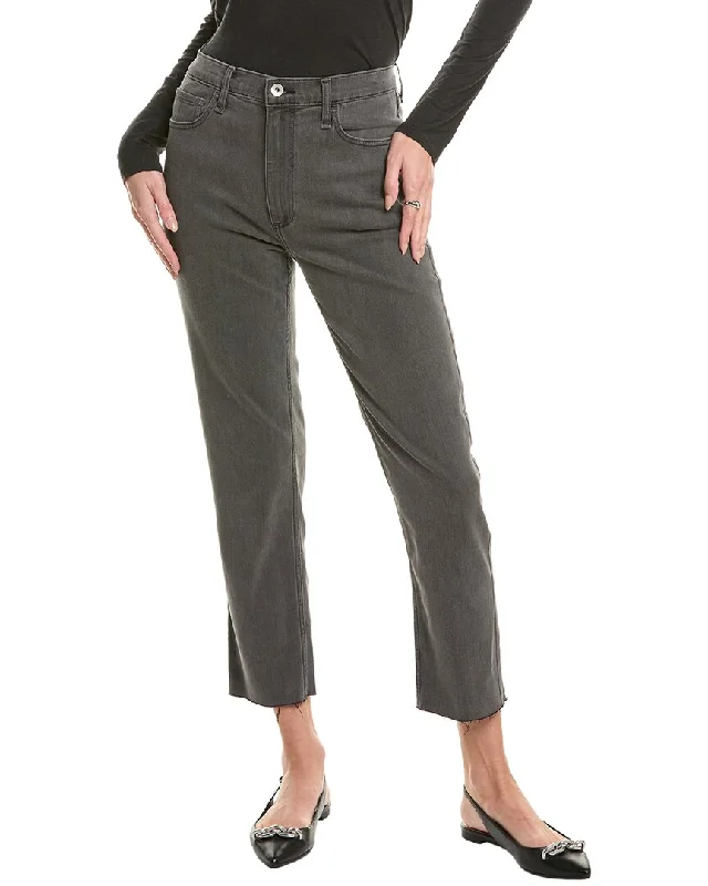 rag & bone Fern Grey High-Rise Slim Jean Stylish High-Waist Jeans