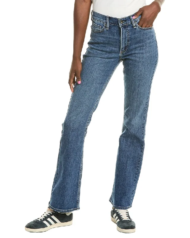 rag & bone Piper Mid-Rise Medium Wash Bootcut Jean Stylish High-Waist Jeans