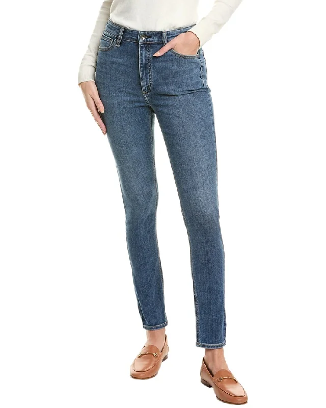 rag & bone Tina Medium Wash High-Rise Skinny Jean Casual High-Waisted Bootcut Jeans