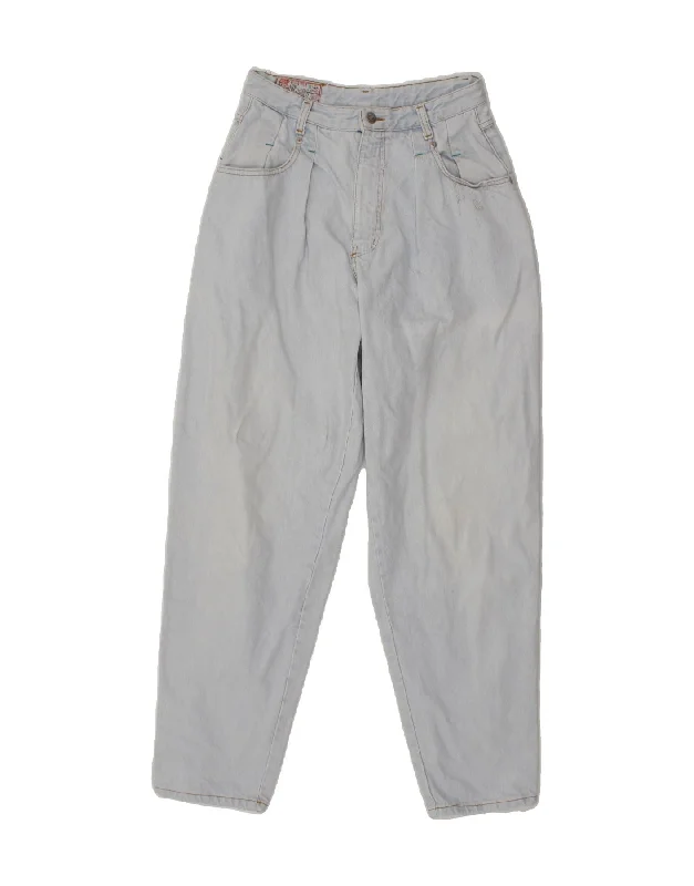 RIFLE Womens Tapered Jeans W28 L30 Blue Fashionable Mom Jeans