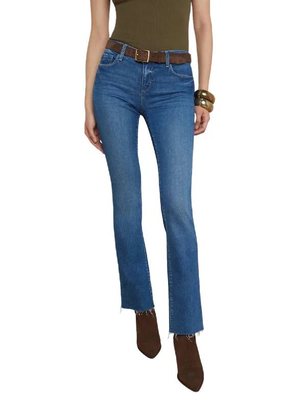Sneeki Low Rise Sneaker Straight Jean In Stockton Fashionable Cropped Denim Jeans