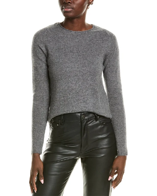 sofiacashmere Relaxed Crewneck Cashmere Sweater Lace Blend Ribbed Blend Corduroy Blend sofiacashmere Relaxed Crewneck Cashmere Sweater Lace Blend Ribbed Blend Corduroy Blend