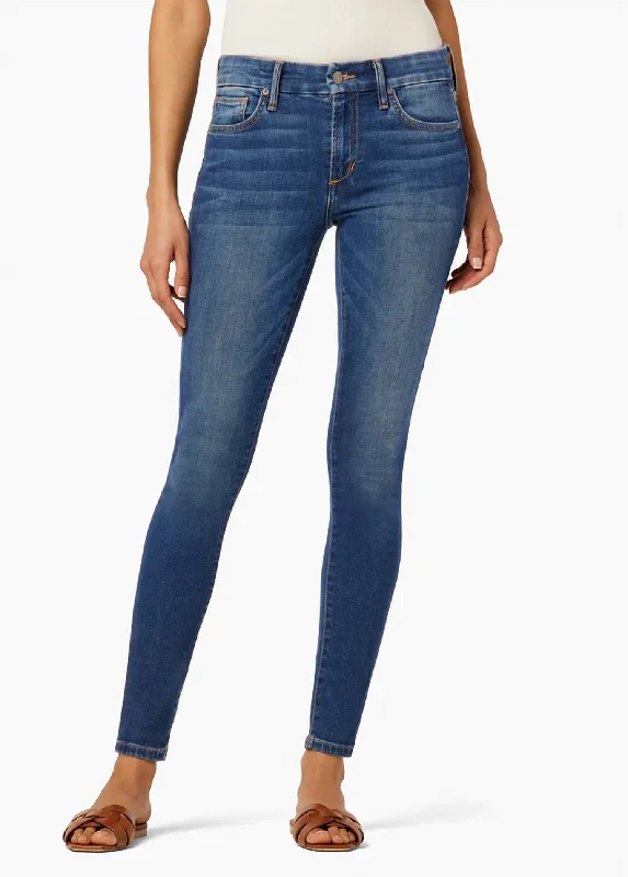 The Icon Ankle Jeans In Stephaney Stylish High-Waist Skinny Denim