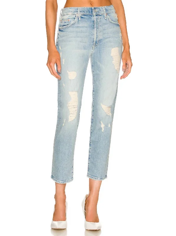 The Trickster Ankle Jeans In An Icy Confession Fashionable Straight Fit Denim