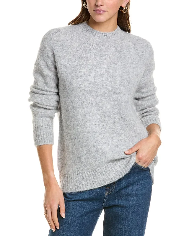 Vince Alpaca-Blend Sweater Fitted Loose Oversized