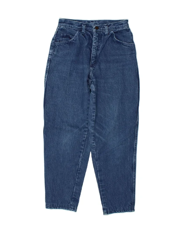 VINTAGE Womens Tapered Jeans IT 44 Medium W26 L27 Blue Stylish Bootcut Denim Jeans