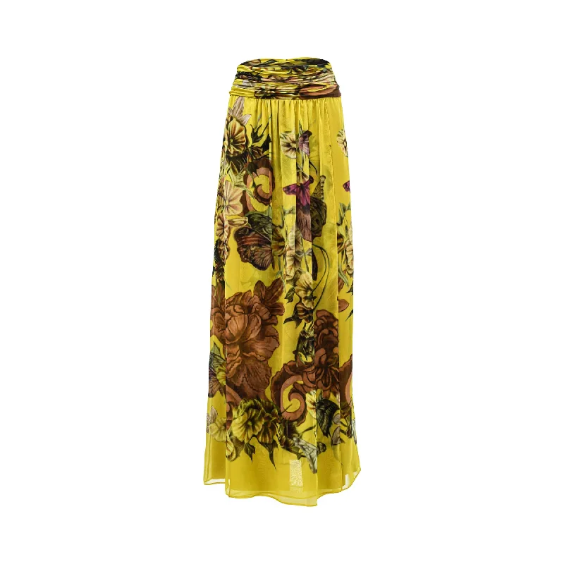 Alberta Ferretti Women's Long Skirt lightweight skirt design