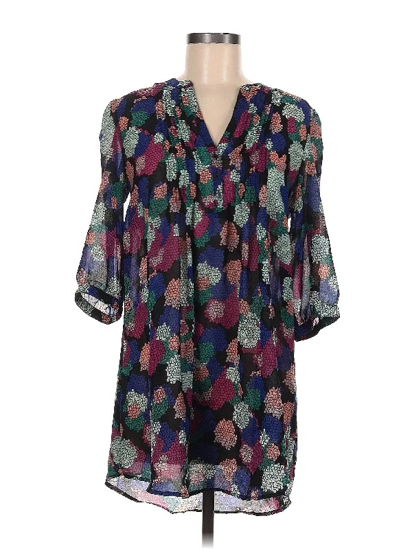 3/4 Sleeve Blouse Lightweight Floral Blouse