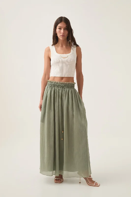 Athena Midi Skirt modal blend skirt